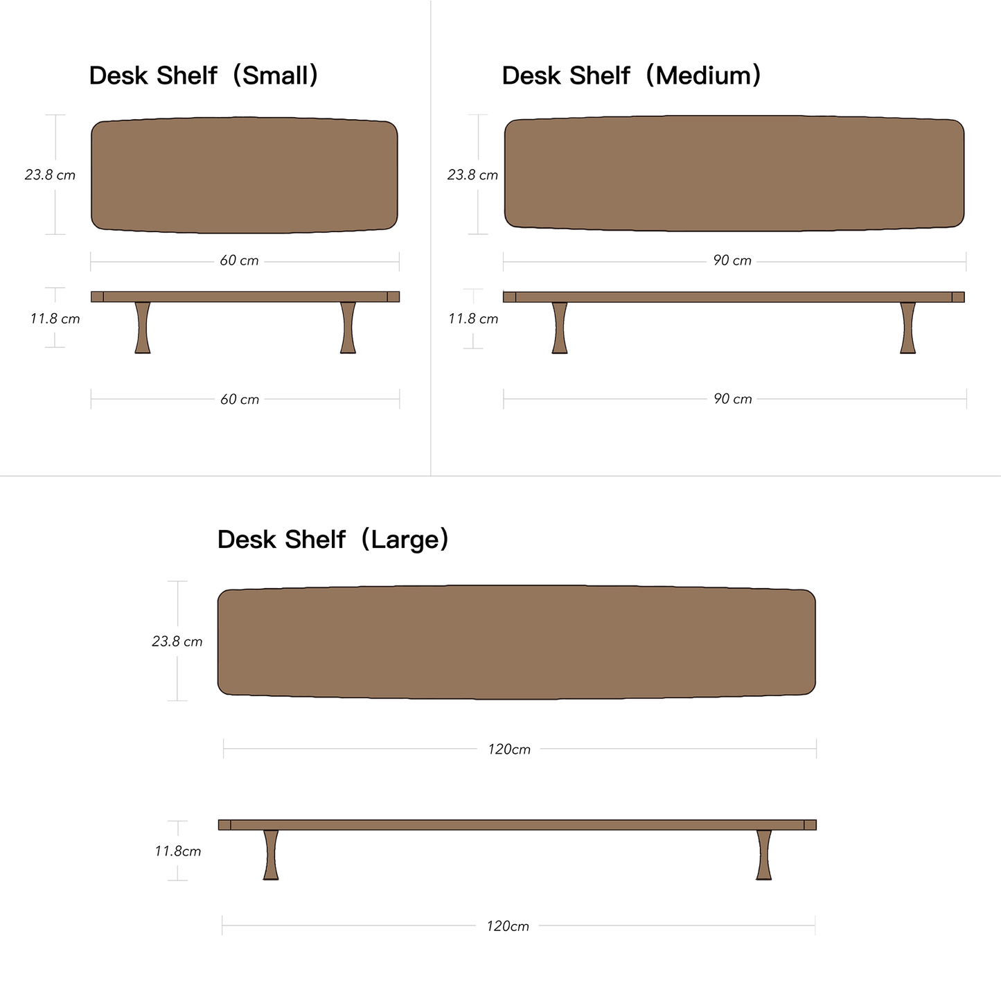 LOOMMA for Desk Shelf